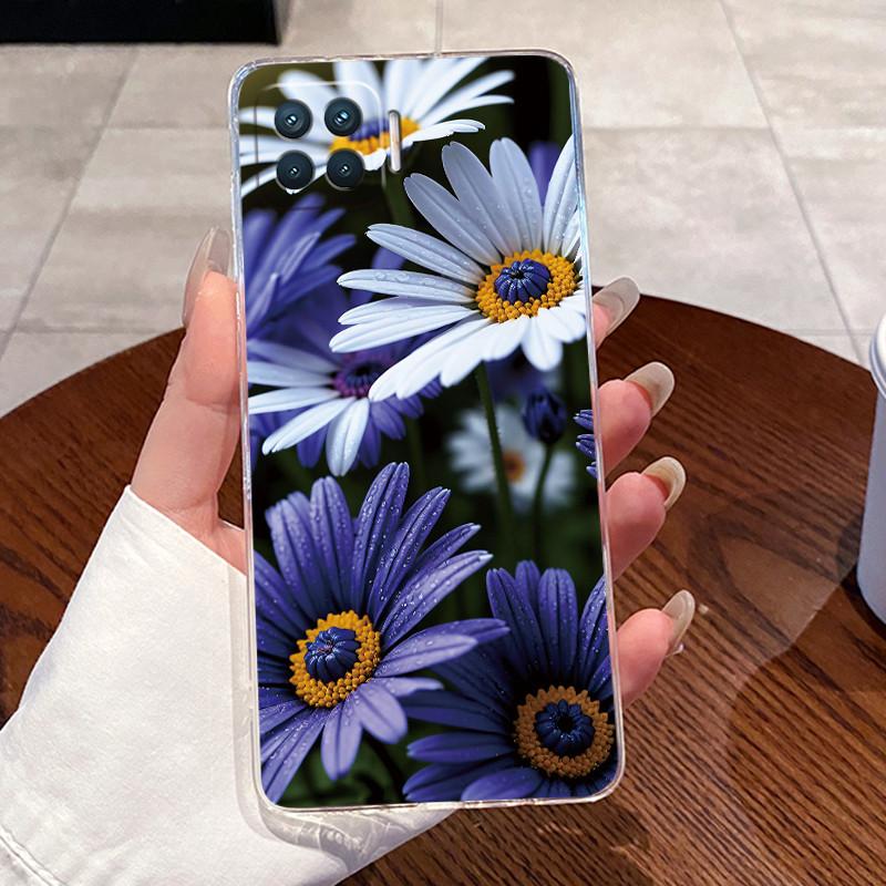 Coque Pour OPPO A73 A93 4G F17 Pro Reno 4F Dragon de Luxe Mignon Cool Garçons Filles Étui de Téléphone Souple Couverture Arrière Coque en TPU Transparente