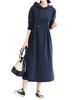 Over the Moon Hoodie Long Sleeve Casual Plus Size M Women's Dress, Sweatshirt, Sizes, Maternity, Navy,