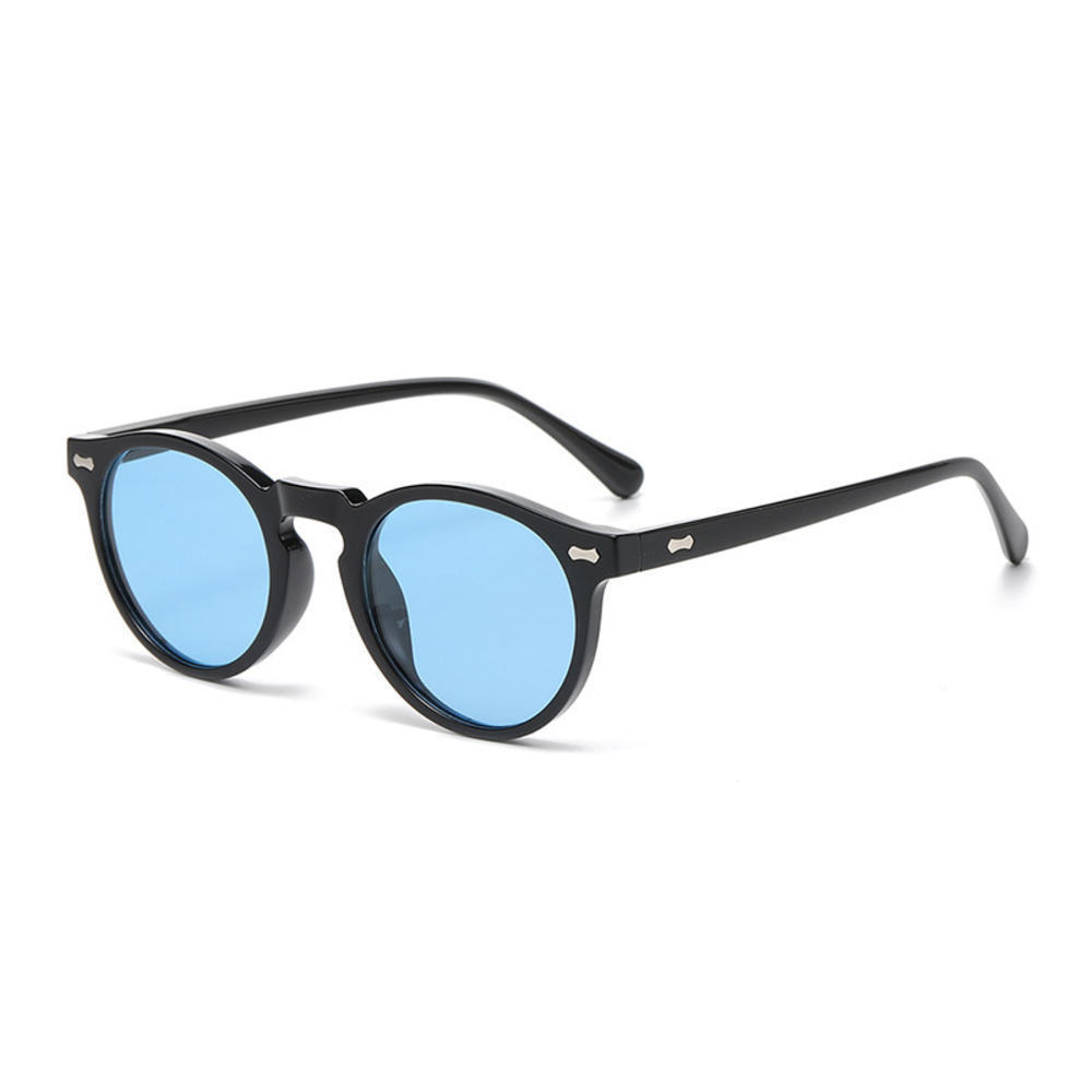 Retro Runde Polarisierte Sonnenbrille Herren Damen Mode Vintage Designer Fahrsonnenbrille Outdoor Reise Uv400 Shades Brille Neu