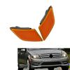 Pair Front Marker Light Cover w/o Bulbs For Mercedes C230 C300 C350 2008-2011