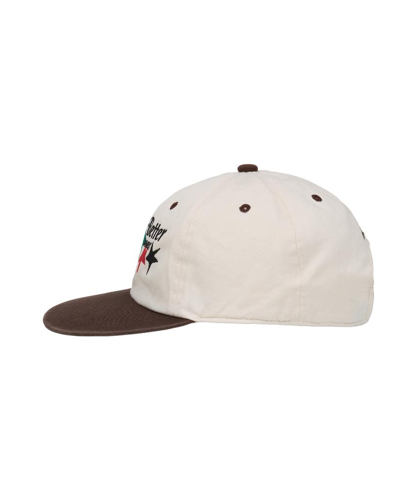 Yunibeoseugameonteu Multi Star Two-Tone Washed Cap_Brown