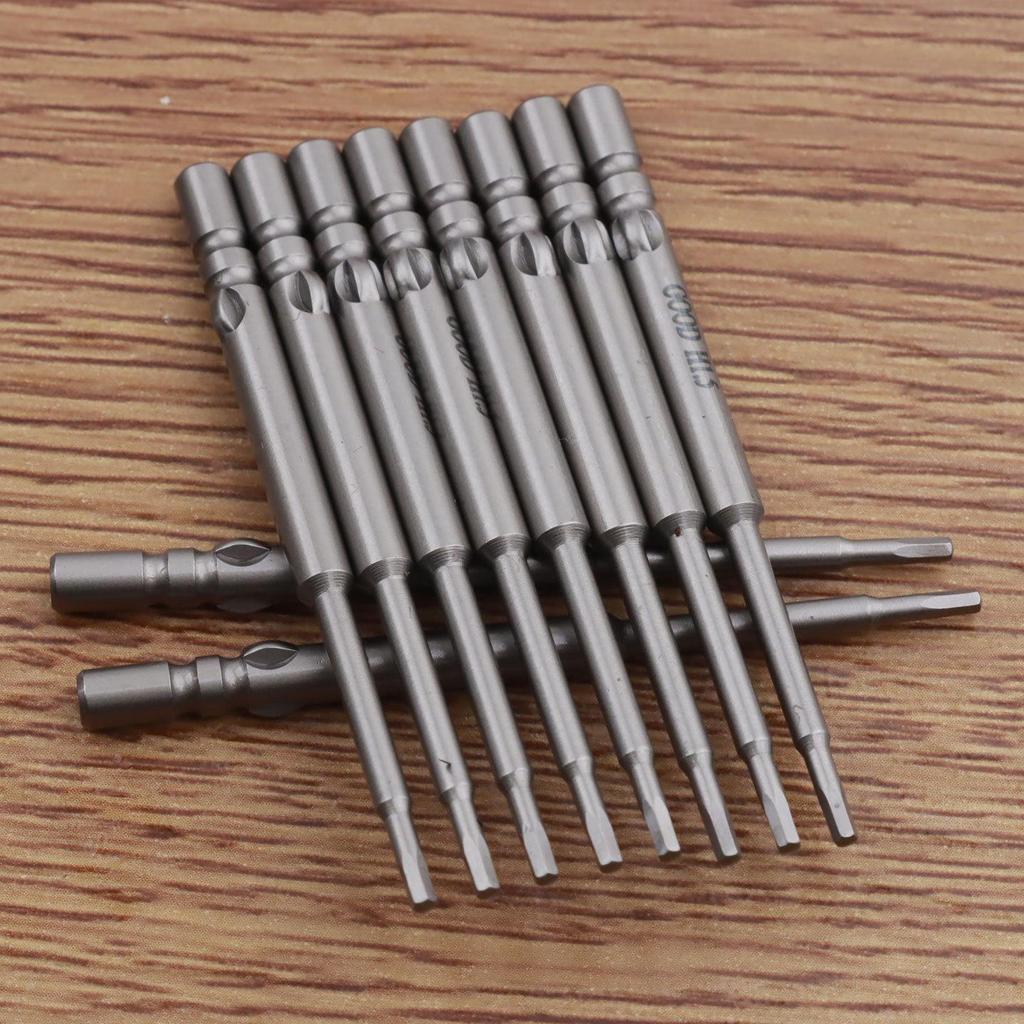 High-Quality Hex Socket Electric Screwdriver Bit, 4x60x2.5mm, S2 Material, H1.5.