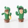 5pcs Crayon Shin-chan Cactus Action Figure Nohara Shinnosuke Anime Figurine Pvc Collection Model Toys Kids Gifts
