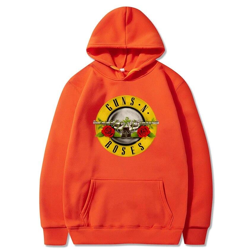 Hudba Rocková kapela Mikiny Guns N' Roses Potisk Unisex Ženy Streetwear Mikiny Mikiny Harajuku Pulovry Unisex Tepláky Oblečení