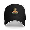 Word of Life Ministries Cross Leaf Baseball Cap Polyester Adjustable Outdoor Casual Hat for Adults