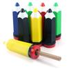Pencil-shaped Colorful Pencil Sharpener Portable Cartoon Pencil Sharpener Student