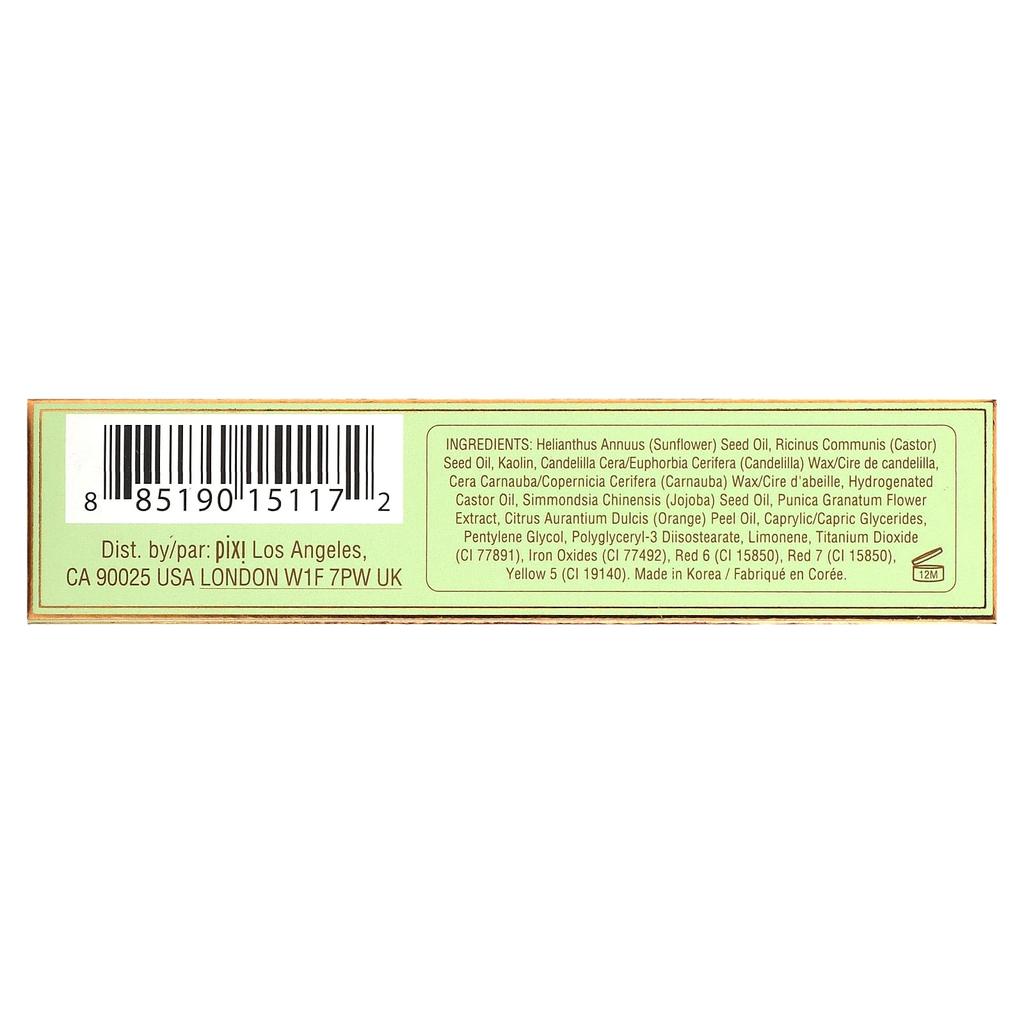 Pixi Beauty, NaturelleLip, Moisturizing Lip Color, 0298 Poppy, 3.4 G (0.1 Oz)