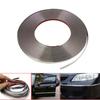 5M Exterior Car Chrome Body Strip Bumper Auto Door Protective Moulding Styling Trim