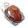 Noreena Jasper Gemstone Handmade 925 Sterling Silver Jewelry Pendant 2.13" D9k04