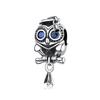 Original 925 Silver Charm Bead Love Dog Cat Paw Panda Firefly Pendant Charms Fit Bracelets Necklaces Women Jewelry