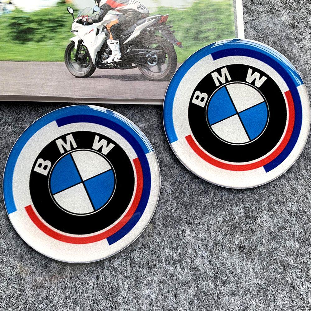 For BMW M E46 E90 E60 Car Steering Wheel Stickers Motorcycle Body Hub Decorative Stickers For BMW M Power Performance For BMW 50th Car Accessories
