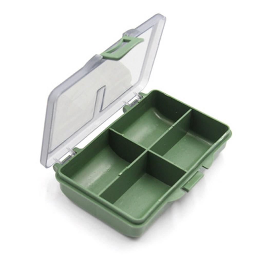 Box Fishing Box Carp Compartments Fishing Green Pp