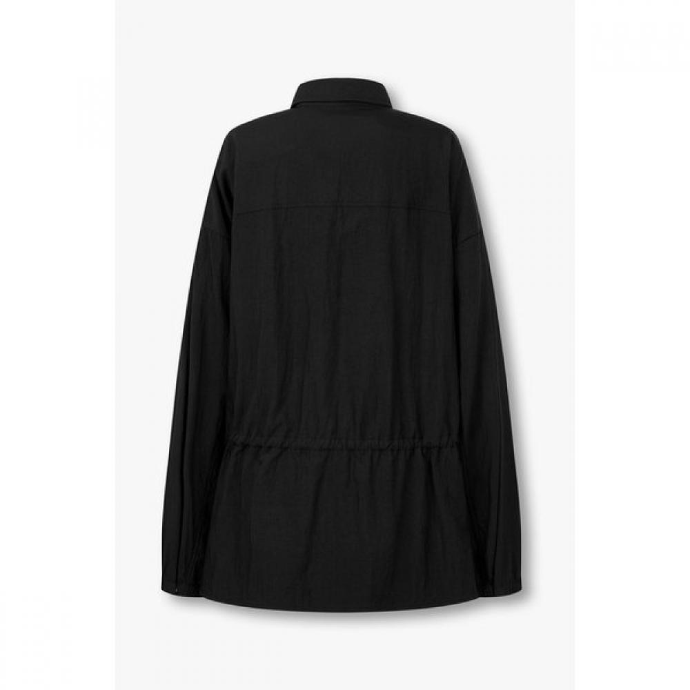 STUDIO TOMBOY Waist String Collar Neck Zip Up Jumper  9176213983 