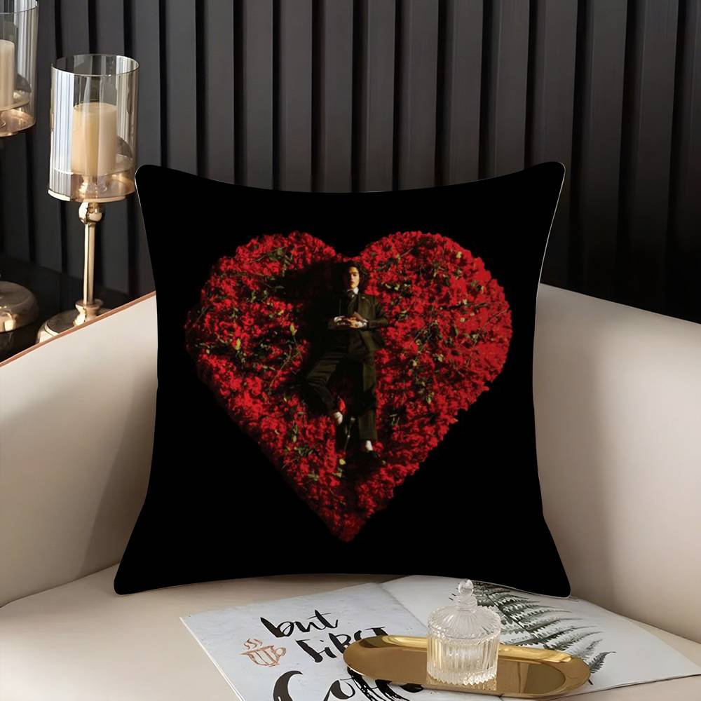 Conan Gray Holidays Pillow Case Home Dorm Chair Back Short Plush Double-Sided Printing Office Nap Time Cushion Cover