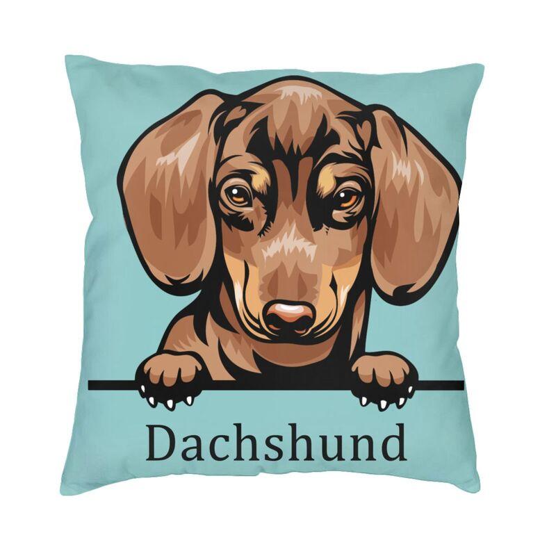 Vicces Kutya Pit Bull Párnahuzat 55x55 cm Háziállat Állat Bársony Modern Díszpárnahuzat Lakásdekoráció Kanapé Párnahuzat Dakimakura