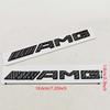 3D ABS Car Letters Logo AMG Fender Side Emblem Badge Rear Tail Trunk Sticker Styling For Mercedes Benz AMG Auto Accessories