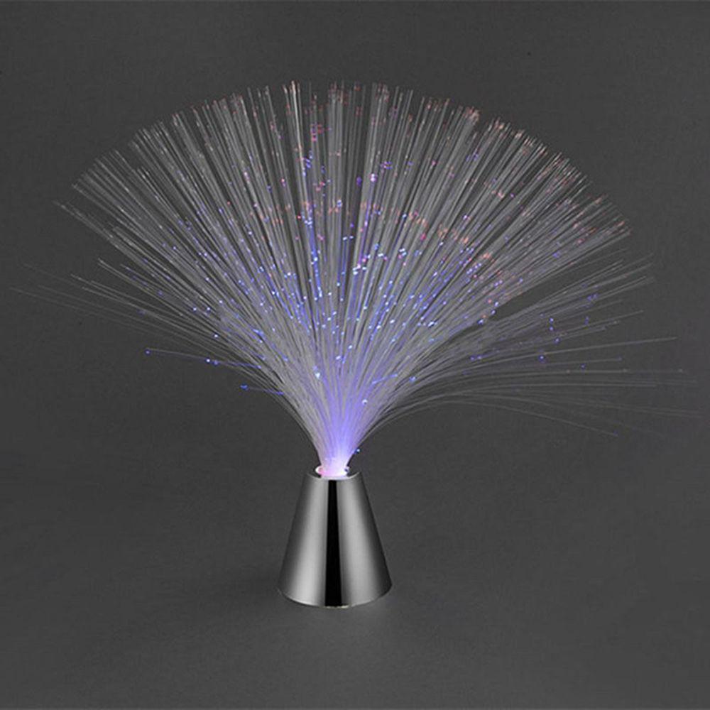 Cute Beautiful Holiday Decoration Star LED Light Fiber Optic Lamp Starry Multi Color Changing