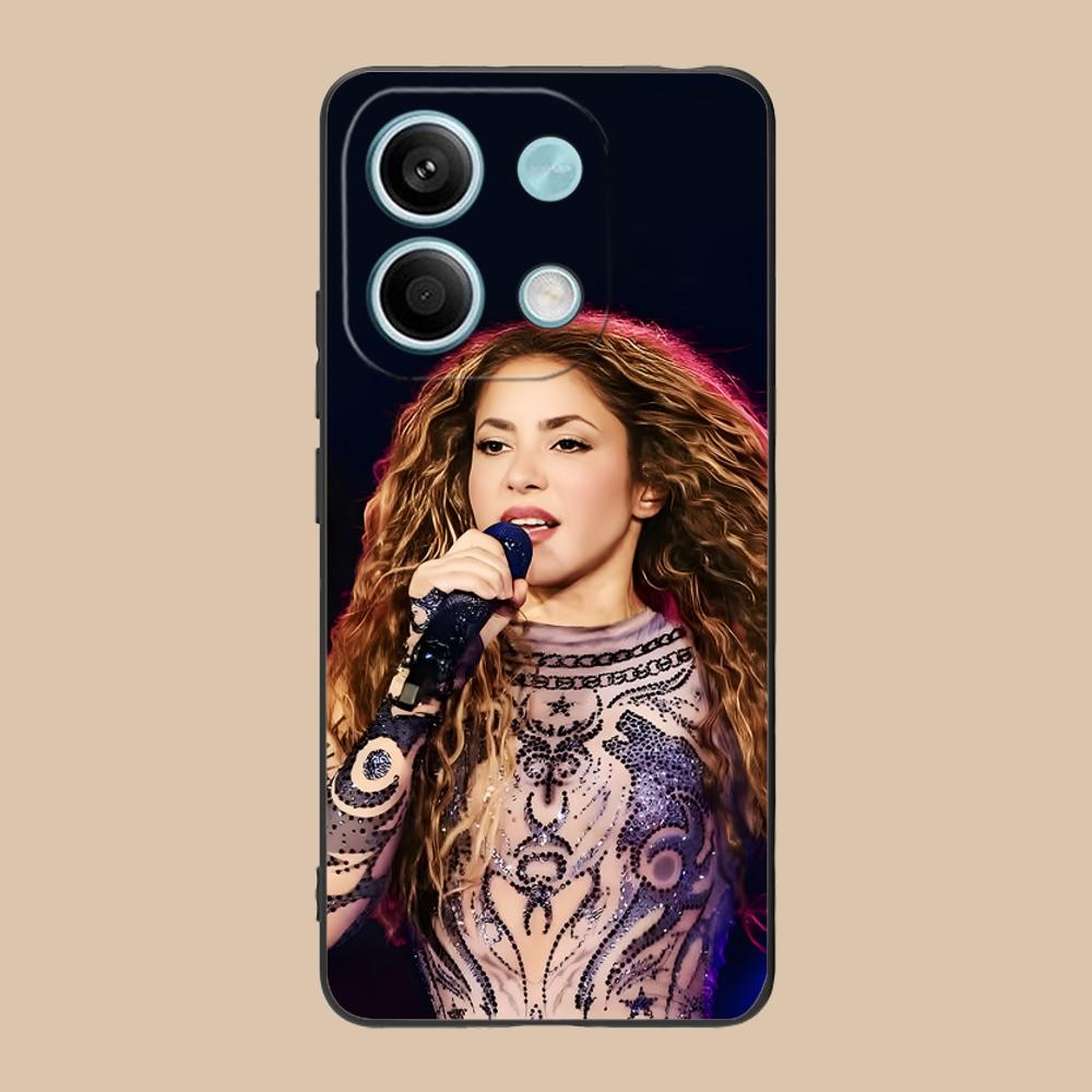 Shakira Fashion Matte TPU Mobile Phone Case for Xiaomi 15 14 13 12 Mi 11 T Ultra Lite Pro S X 5G Colorful Printing Cover