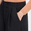 Fila White Classic Fashion Simple Relaxed Comfortable Versatile Straight Leg Woven Casual Pants Women Bottoms Legendary-Blue F11W613802FNV
