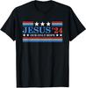 NEW LIMITED Jesus Christ 2024 President USA Election Political Parody Tee Shirts