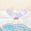 Mengtejiao Girls' New Chinese Style Mesh Hanfu Dress