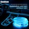 1/2/3/5M 7 Colors RGB DIY USB Remote Control LED Lamp For Car Interior Atmosphere EL Wiring Flexible Neon Led Strip Light 5V/12V