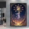 Canvas Wall Art Pokemon Vaporeon Decoration Paintings Poster Prints Cartoon Character Picture Home Modern Living Room Decor Gift