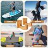 Wood Surfboard Wall Rack Wall Mounted Surfboard Display Stand Hanger for Longboards Shortboards Skateboards Snowboards Skiing