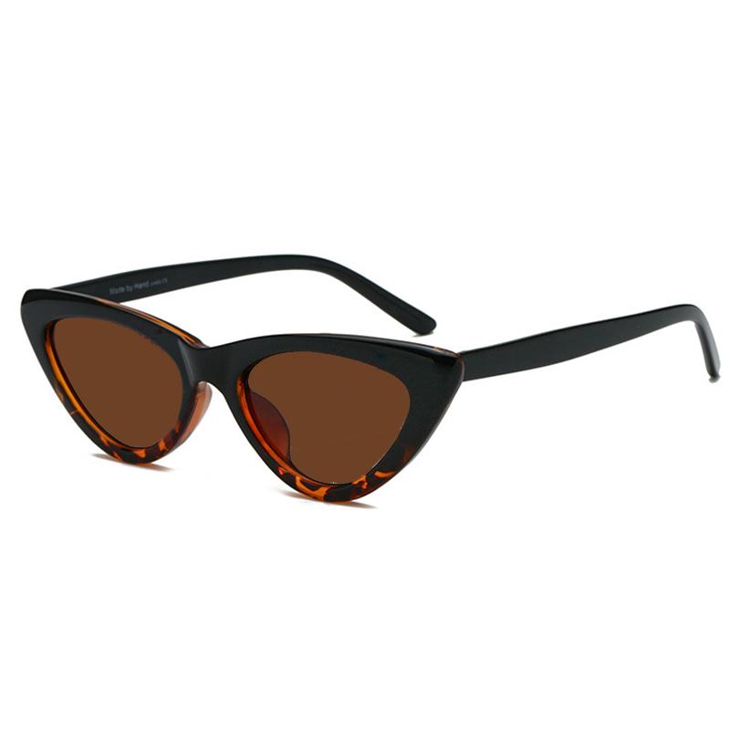 Women Retro Cat Eye Sunglasses Female Myopia Hip-hop Triangle Male Nearsighted Diopter 0 -1 -1.5 -2 -2.5 -3 -4 -5 -6