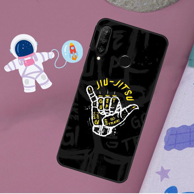 Judo BJJ Jiu Jitsu For Huawei Nova 11i 7i 8i 12i 12s Y73 Y70 Y90 Y60 Y72 Y61 Y91 9 10 SE P40 Lite P30 Pro Case