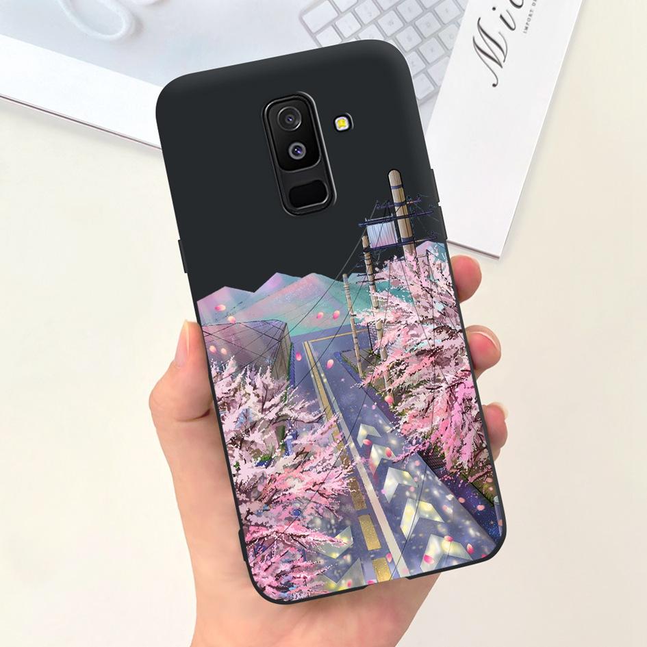 For Samsung Galaxy A6 Plus 2018 Case A605 SM-A605F Phone Cover Cute Astronaut Soft Silicone Funda For Samsung A6 2018 A600F Capa