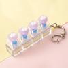 4-Key Reduce Pressure Toy Fruit Push Button Keychain Mini Keychain Pendant  Daily Use