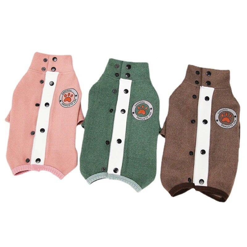 Dogs Clothes for Small Medium Dogs Jumpsuit Jacket Coat Chihuahua Teddy Bulldog Apprael Outfits Pet Costumes Ropa Para Perros