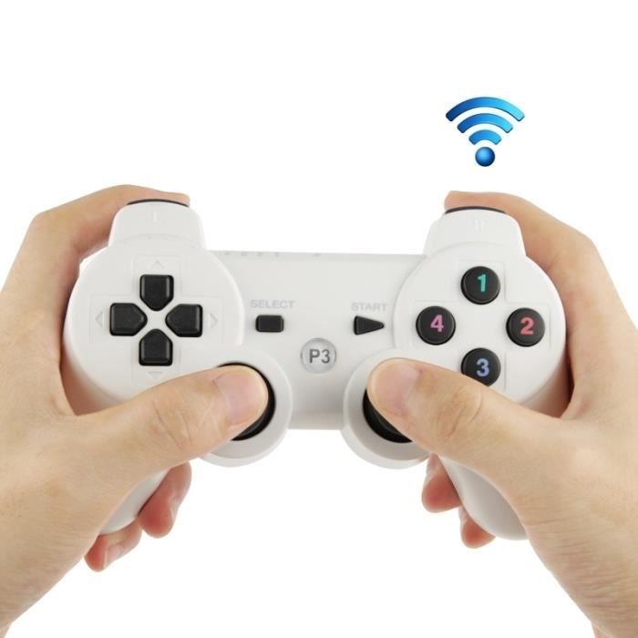 Manette de jeu - Sony - Double Shock III - Sans fil - Vibration - Noir