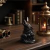 Diy Candle Mold White Silicone Candle Mold Wolf Head Candle Mold Flexible For Diy Enthusiasts Home Decor Y6B0
