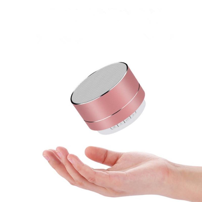 A10 Kabellose Bluetooth-Lautsprecher Outdoor-Subwoofer Mini Tragbarer Lautsprecher Musik Aluminiumlegierung TF SD-Karte Radio Ton Sprachbox
