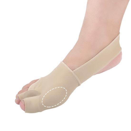 Zehen-Korrekturhülsen, Bunion-Korrektor, verstellbar, flexibel, atmungsaktiv, nicht reizend, Schmerzlinderung, postoperative Erholung, orthopädische Bunion-Schiene, groß