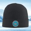 Eagle Wings Arrows Stars Flag Emblem Men Women Unisex Knitted Hat Beanie Pullover Cap Winter Thermal Warm Christmas Outdoor Cycl