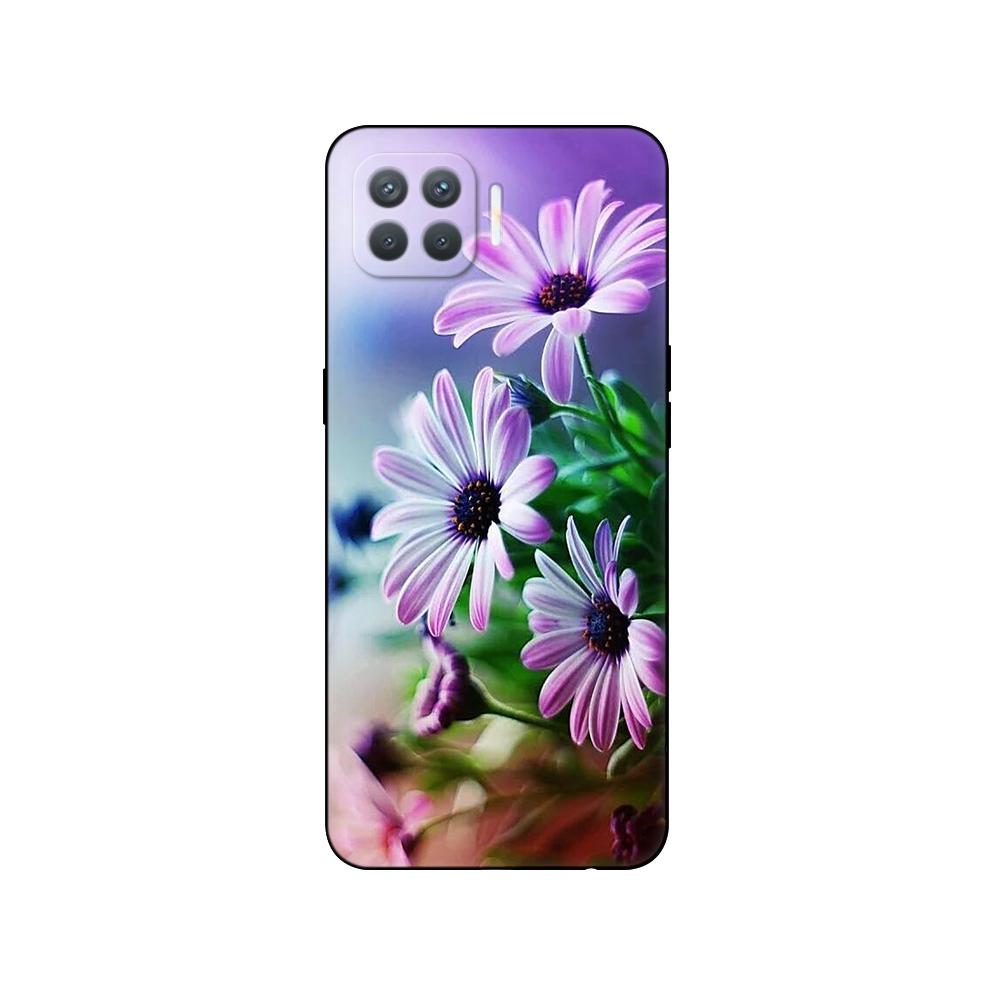 Pour Oppo Reno4 Lite Coque en silicone pour téléphone Sur Oppo F17 Pro Couverture arrière Reno 4 lite 6.43" coque tpu noire rose Anime espace voiture