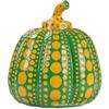 Estátua de Abóbora Kusama Yayoi Arte Japonesa Escultura de Abóbora com Bolinhas Onduladas Artesanato Moderno em Resina Decoração de Interior para Escritório e Casa Presentes
