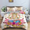 Lord Ganesha Duvet Cover Microfiber Indian Elephant Bedding Set Bohemia Mandala Comforter Cover King for Boys Girls Room Decor