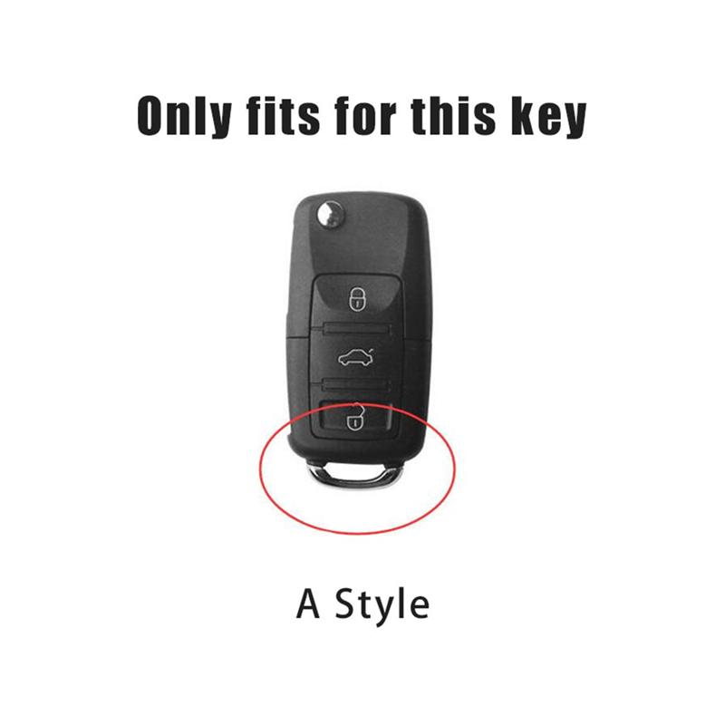 Car Zinc Alloy Key Case Cover Shell For Volkswagen VW Polo Golf Passat Tiguan Beetle T5 Up Eos Langyi Sagitar Jetta Weiling Bora
