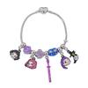 Fashion Anime K-POP: Witch Hunt Team Bracelet Fashion DIY Beaded Alloy Oil Drip Jewelry