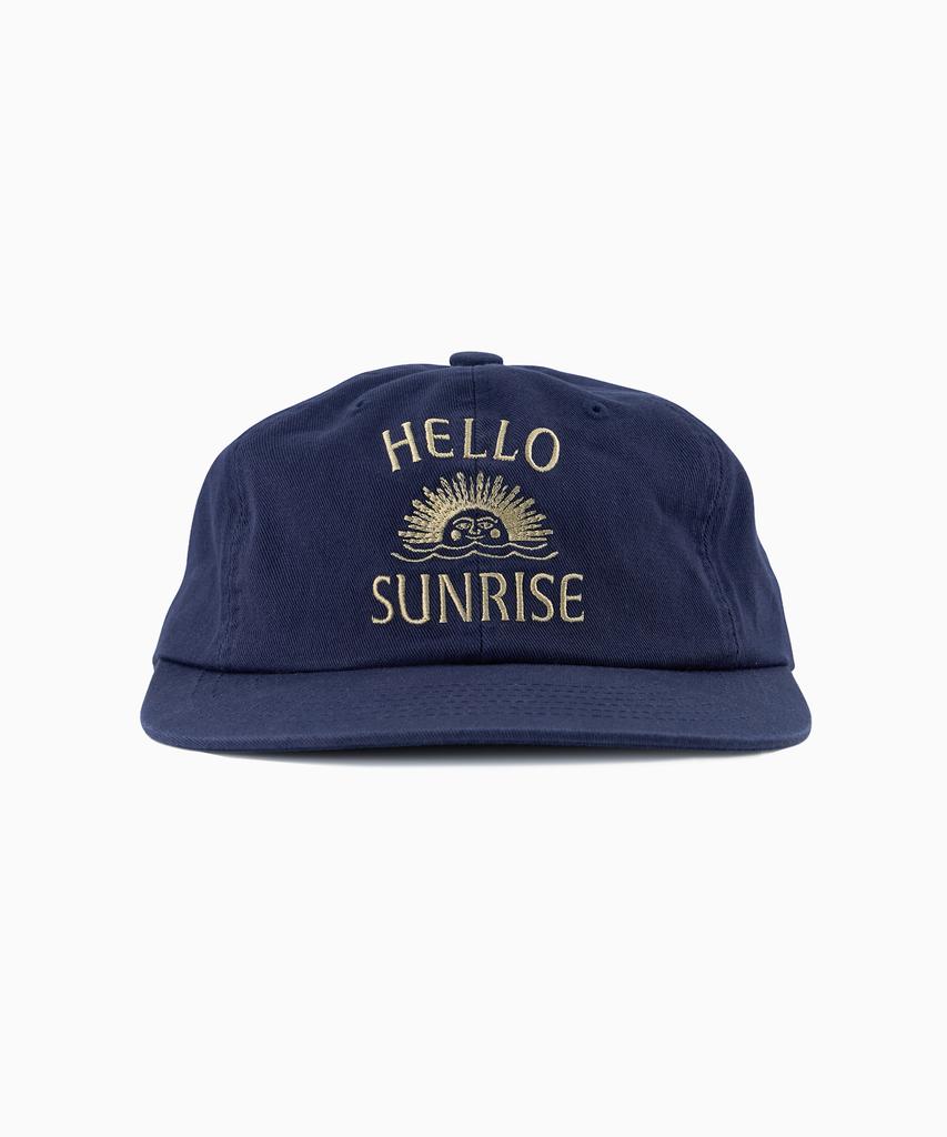 HELLO SUNRISE Broadway Relaxed Fit 6P Cap_Navy