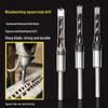 Square Hole Mortise Drill Bit Set for Woodworking