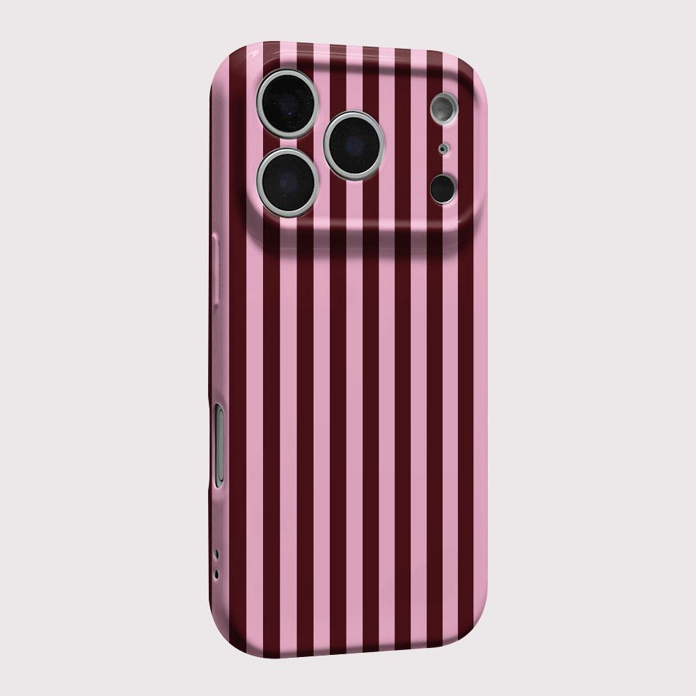 Glossy Film Hard PC Phone Case for Xiaomi Redmi A5 A3 14C 13 12 A1 10 K40 K30 9C 9A Pro 4G 5G Luxury Clmj Swag Vertical Stripes