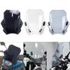 Universal Motorcycle Windshield Rain Cover for Street Bikes with Bracket