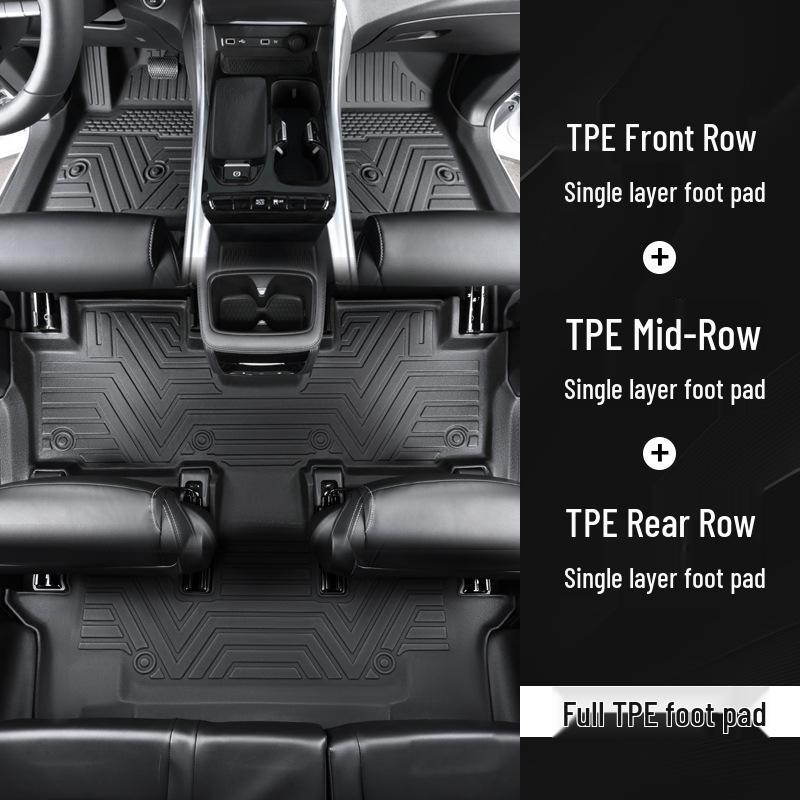 TPE Full-Coverage Floor Mats for SAIC Maxus G50/G50Plus Seven-Seater Models