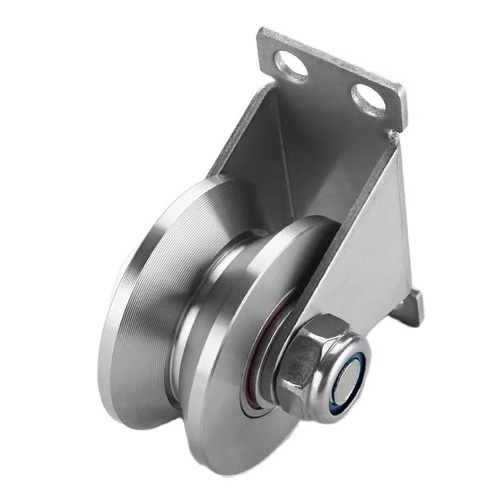 1Pcs U/V/H Shaped Sliding Door Rollers  for Inverted Track Rolling Gate Industrial Machines