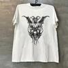 Y2k Punk TShirt Crew Neck Street Ins Popular Short Sleeve Top Cotton Trendy Cool Viral Stylish Tees for Men Women